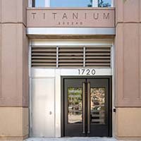 Titanium Lofts-Front Entry and Signage