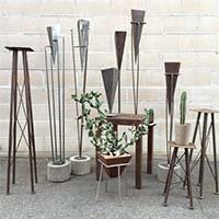 Custom Planters - Industrial Luxury Collection.